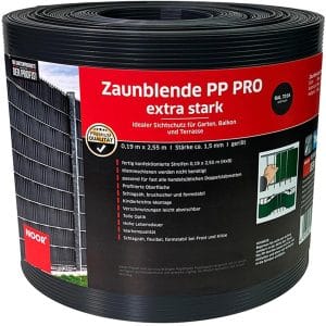 Noor Sichtschutzstreifen PP Pro Extrastark 0