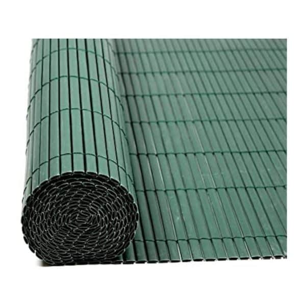 PROREGAL Fi-Chi – Premium Sichtschutzmatte Zaun Sichtschutz PVC- Sichtschutzmatte Gartensichtschutz Höhe 1 m Länge 3 m HxL 1 x 3 m Grün