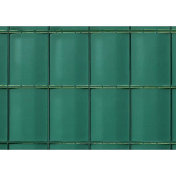 PVC-Sichtschutzstreifen auf Rolle Grün 19 cm x 20