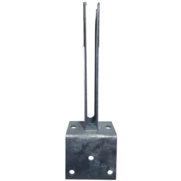 Pfostenfußplatte Winkel 30 cm x 15 cm x 15 cm Verzinkt