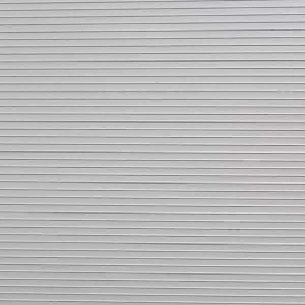 Polypropylen-Sichtschutzrolle 50 m Gerillt Lichtgrau