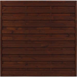 Sichtschutzzaun Classic 180 cm x 180 cm Braun