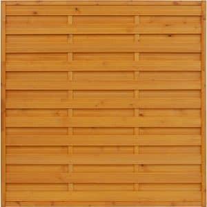 Sichtschutzzaun Classic 180 cm x 180 cm Pinie
