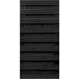 Sichtschutzzaun-Element Goch Anthrazit lasiert 180 cm x 90 cm