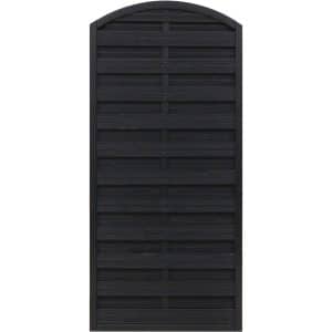 Sichtschutzzaun Element München Anthrazit 180/195 cm x 90 cm