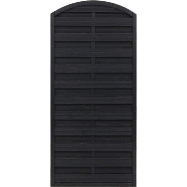 Sichtschutzzaun Element München Anthrazit 180/195 cm x 90 cm