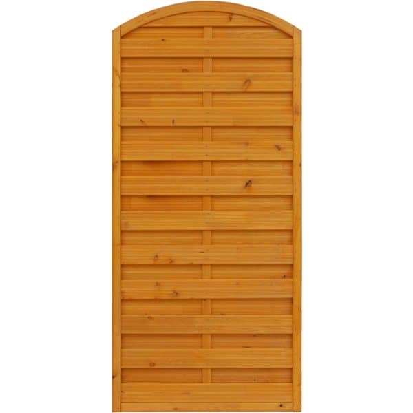 Sichtschutzzaun Element München Pinienfarben 180/195 cm x 90 cm