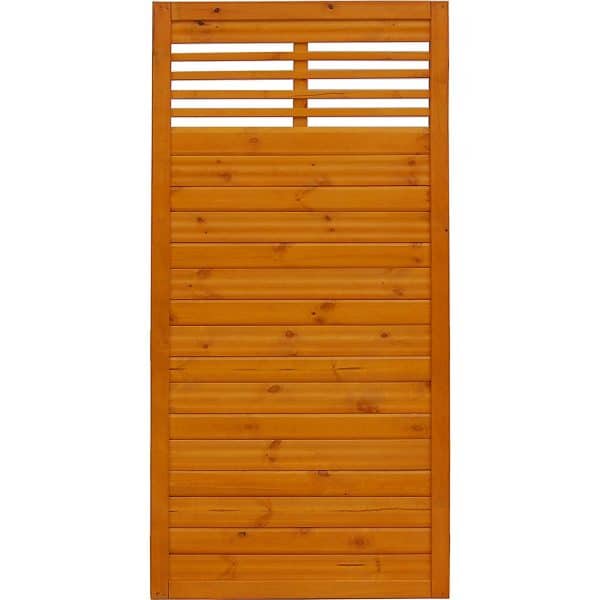 Sichtschutzzaun Element Nicea Pinienfarben 180 cm x 90 cm