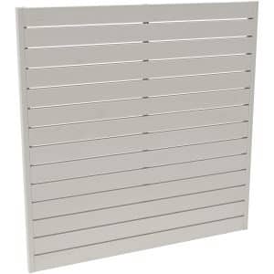 Sichtschutzzaunelement Faro Cream lackiert 180 cm x 180 cm