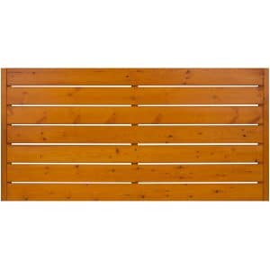 Sichtschutzzaunelement Faro Pinie lackiert 90 cm x 180 cm