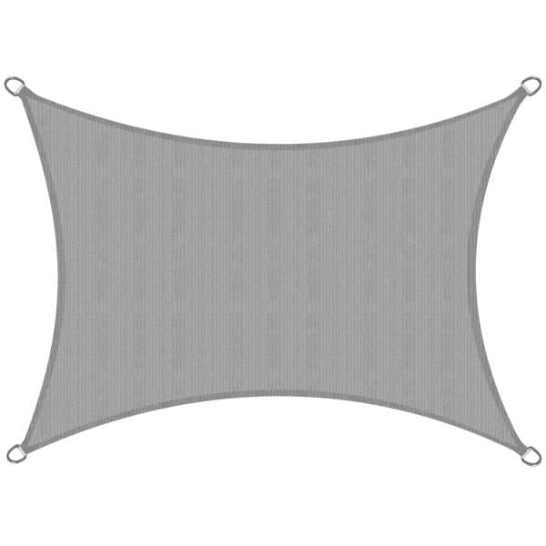 Sol Royal SolVision HS9 Sonnensegel 200x300cm rechteckig Grau HDPE