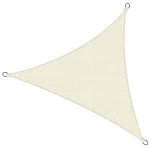 Sol Royal SolVision HS9 Sonnensegel 300x300x300cm dreieckig Creme HDPE