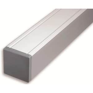 T & J Aluminium-Pfosten Kanton/Shanghai Anthrazit 88 x 88 x 2720 mm