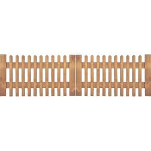 T & J Doppeltor für Senkrechtzaun 300 cm x 100 cm