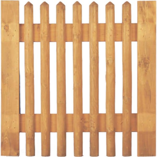 T & J Einzeltor für Senkrechtzaun 100 cm x 100 cm