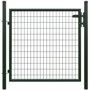 T & J Einzeltor inkl. Pfosten Strong Grün 125 cm x 103 cm