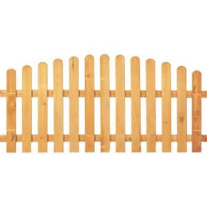 T & J Gartenzaun Hochbogen 200 x 80/65 cm