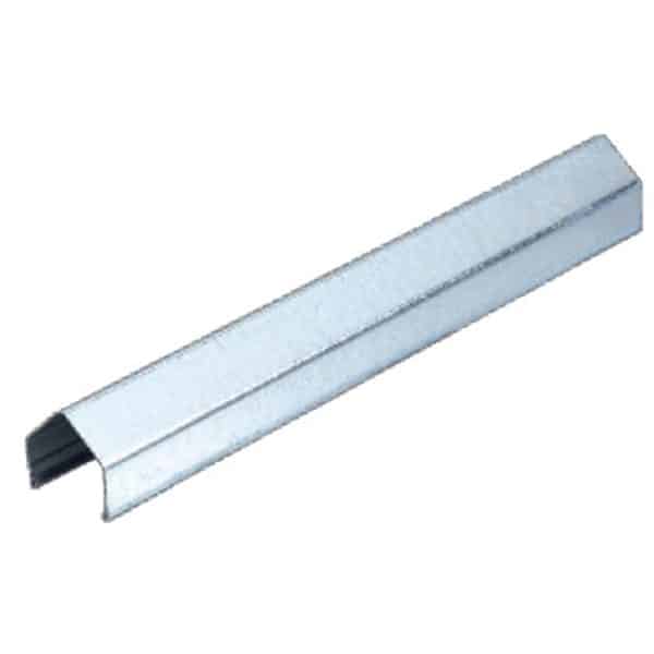 T & J PROTEC Rahmenprofil aus Metall Stahloptik