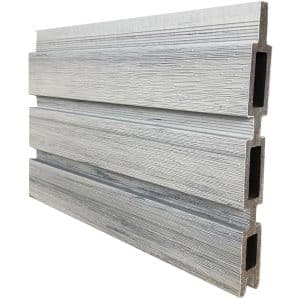 T & J Waren-Serie WPC-Lamelle Smoke Weiß-coexdrudiert 20 x 150 x 1790