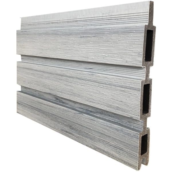 T & J Waren-Serie WPC-Lamelle Smoke Weiß-coexdrudiert 20 x 150 x 1790