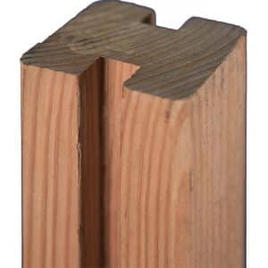 T & J Zaunmodul-System Riad Verbindungspfosten 9 x 9 x 210 cm