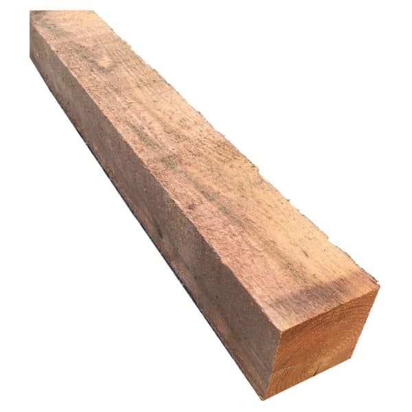 T & J Zaunpfosten für Seeland-Serie Braun 210 cm x 9 cm