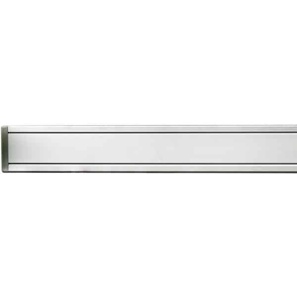 T&J Aluminiumpfosten Silber 68 x 68 x 1850 mm
