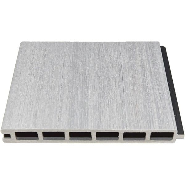 T&J Elskop-Serie WPC-Steckzaunsystem Beige 20 x 150 x 1790 mm