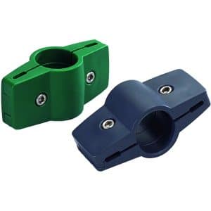 T&J  Strong Endlosverbinder Anthrazit f. Doppelstabmatten u. Gitterzäune ø 34mm