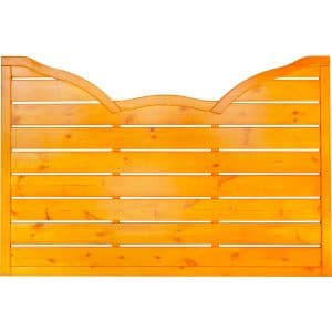 Vorgartenzaun Calais LP Bogen 120 cm x 180 cm Pinie