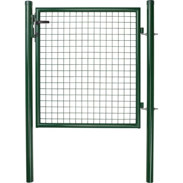 Wellengitter-Einzeltür Grün 1 m x 0
