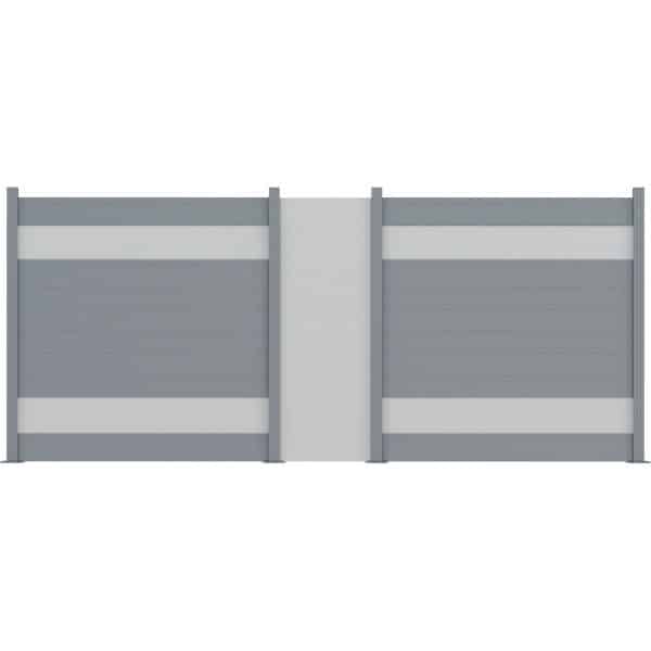 ZacAlu Aluverbund Zierblech Schwarz 67 x 178
