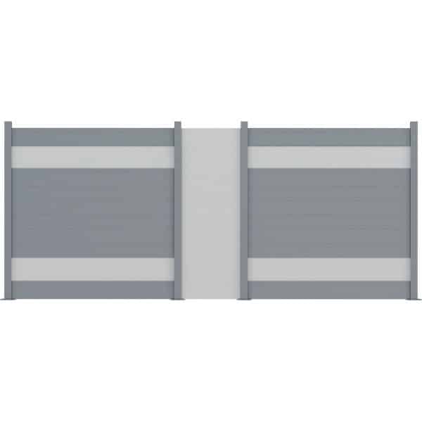 ZacAlu Aluverbund Zierblech Schwarz 85 x 178