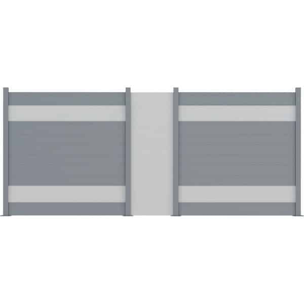 ZacAlu Aluverbund Zierblech Weiß 67 x 178