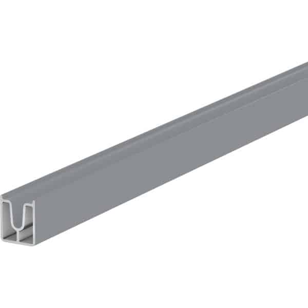 ZacAlu Aufnahmeleiste Silbergrau 180 cm für Zierbleche