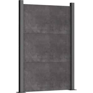 ZacAlu Keramikplatte Dunkelgrau 120 x 58