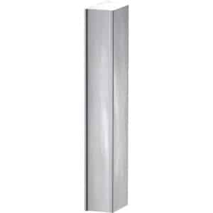 ZacAlu Nutenstein-Vollmaterial für Aluminium-Zaunpfosten 7
