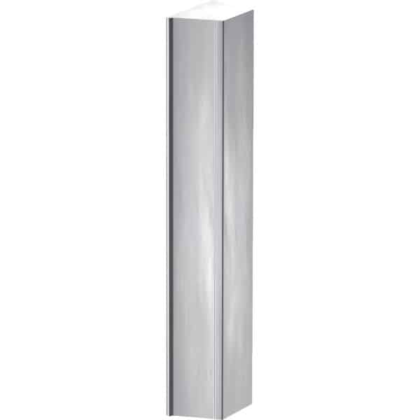 ZacAlu Nutenstein-Vollmaterial für Aluminium-Zaunpfosten 7