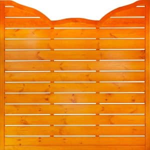 Zaunelement Calais LP Bogen 180 cm x 180 cm Pinie