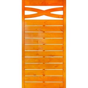 Zaunelement Geneva LP Gerade 180 cm x 90 cm Pinie
