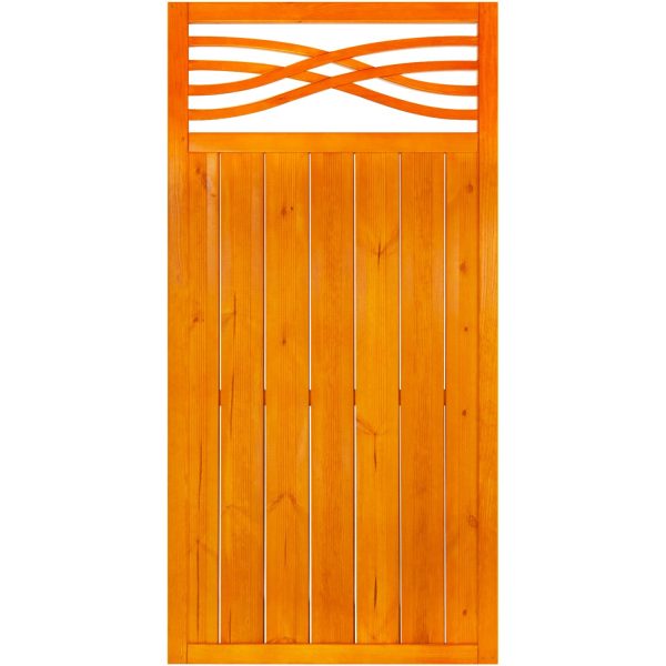 Zaunelement Malaga 180 cm x 90 cm Pinie