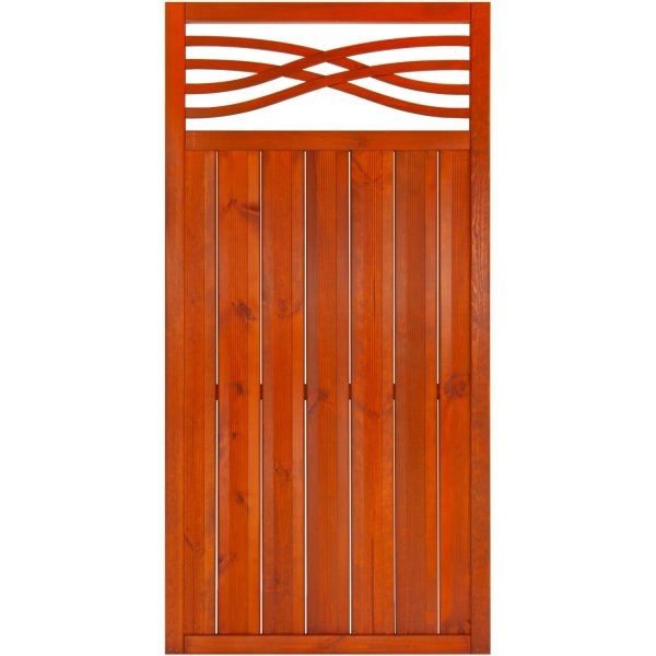 Zaunelement Malaga 180 cm x 90 cm Teak