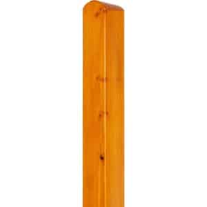 Zaunpfosten Glatt 9 cm x 9 cm x 125 cm Pinie