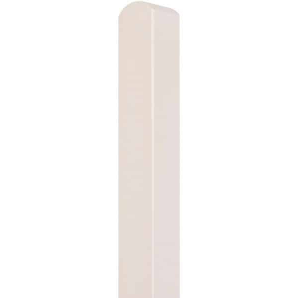 Zaunpfosten Glatt 9 cm x 9 cm x 135 cm Cream