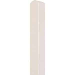 Zaunpfosten Glatt 9 cm x 9 cm x 185 cm Cream