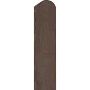 Zaunpfosten für Bohlenzaun KDI 9 cm x 9 cm x185 cm Grau