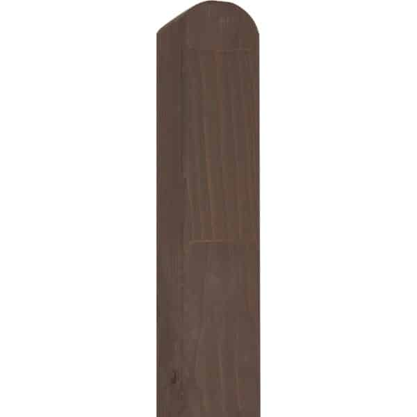 Zaunpfosten für Bohlenzaun KDI 9 cm x 9 cm x185 cm Grau