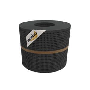 zaunzu Sichtschutz PP Premium gelocht 30 Prozent Streifen Anthrazit 26m