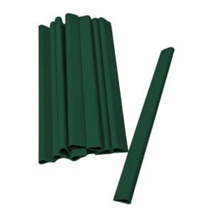 zaunzu Zaunzubehör Klemmschiene Clip Befestigung für Zaunblende & Windschutz Grün